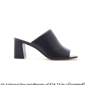 Rachel Zoe black mule